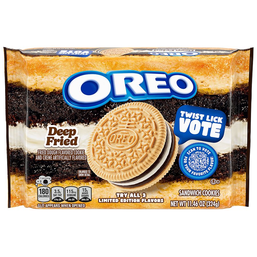 Oreo Special Edition Sandwich Cookies Deep Fried