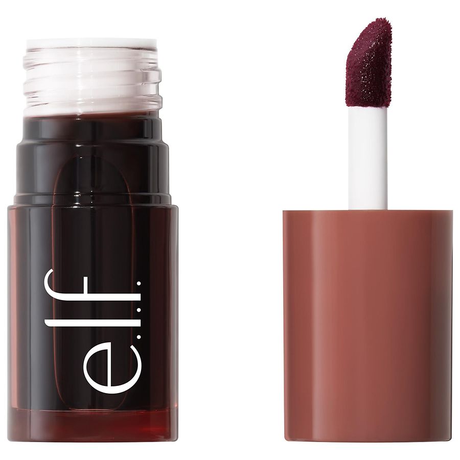 e.l.f. Sheer For It Blush Tint - Buildable Stain for Lip and Cheeks Maple Latte