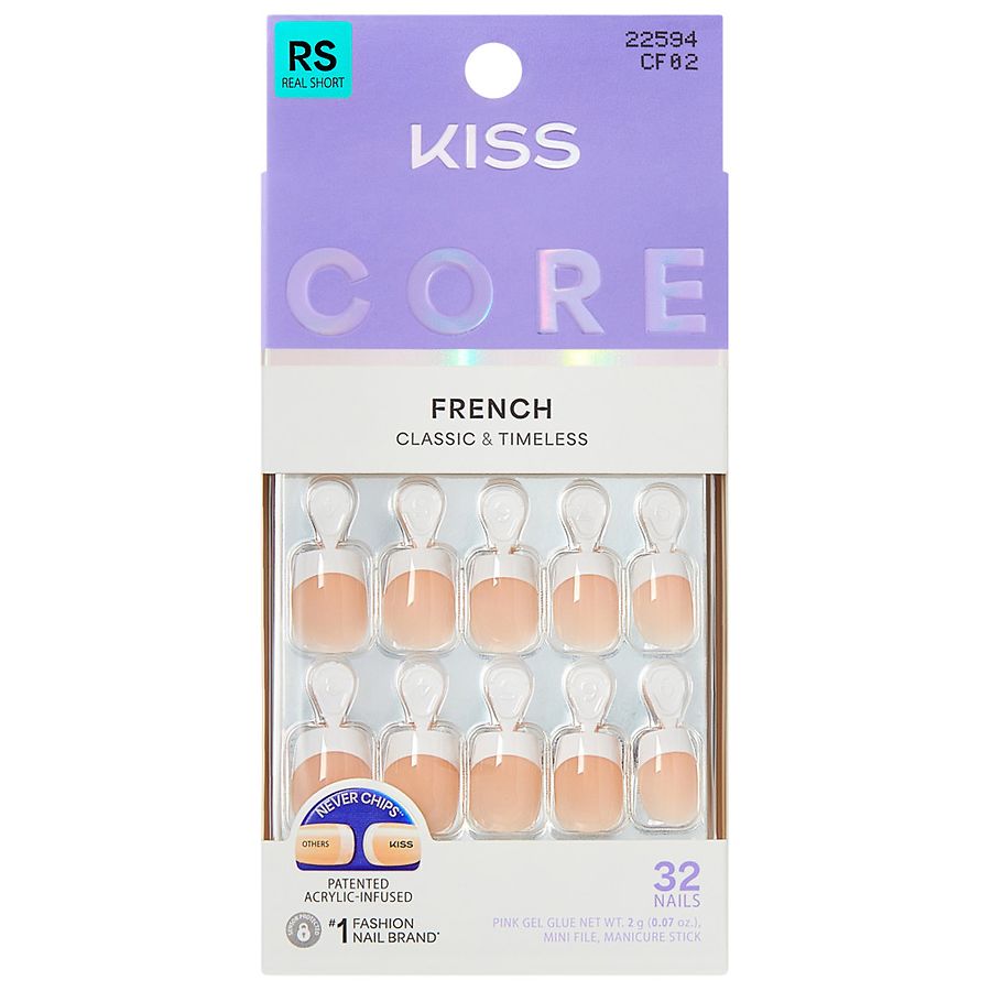 Kiss Press-On Nails Real Short If You Dare