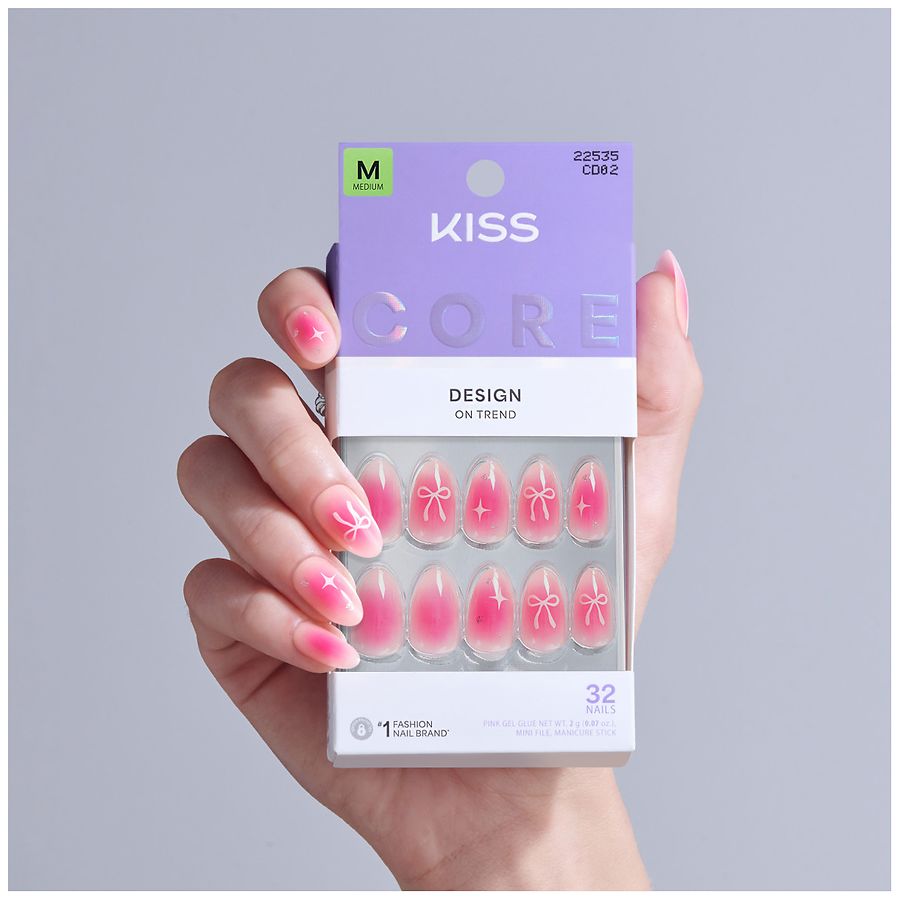 Kiss Press-On Nails Medium My Time | Walgreens