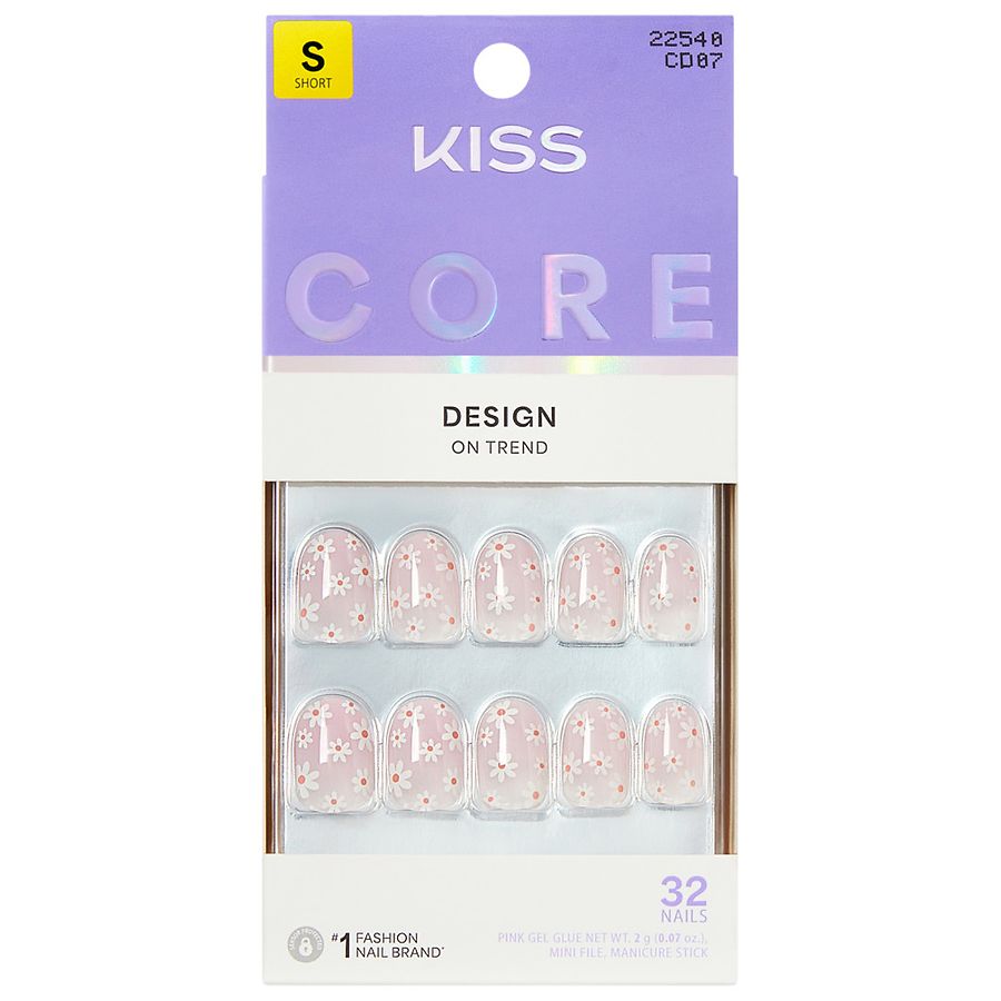 Kiss Press-On Nails Short Friendship