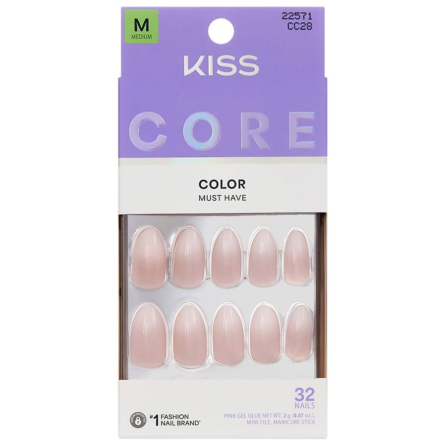 Kiss Press-On Nails Medium Dulcet