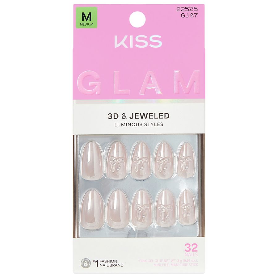 Kiss Press-On Nails Medium Ripple