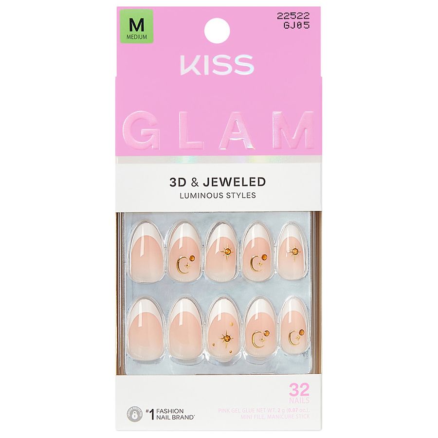 Kiss Press-On Nails Medium Zephyr