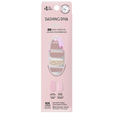 About Time - gel nail strips by Dashing Diva Neutral