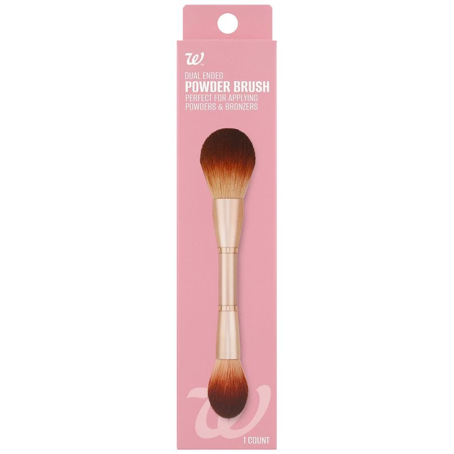 Walgreens Dual Ended Powder Brush