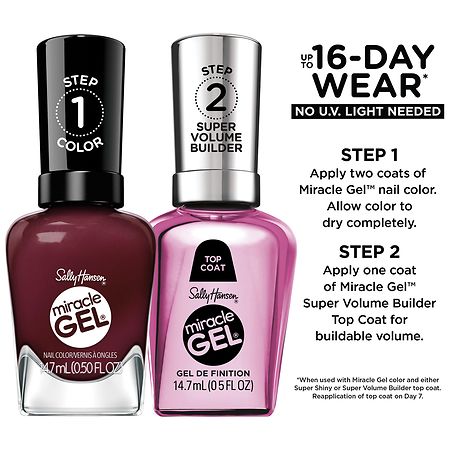 Sally Hansen Miracle Gel SuperCharged Glam Collection, Nail Color