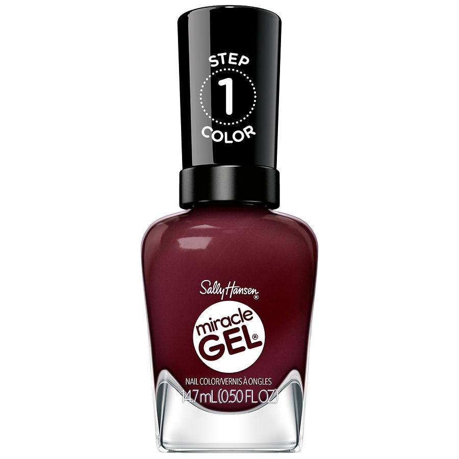 Sally Hansen Miracle Gel SuperCharged Glam Collection, Nail Color, Downtown Rush