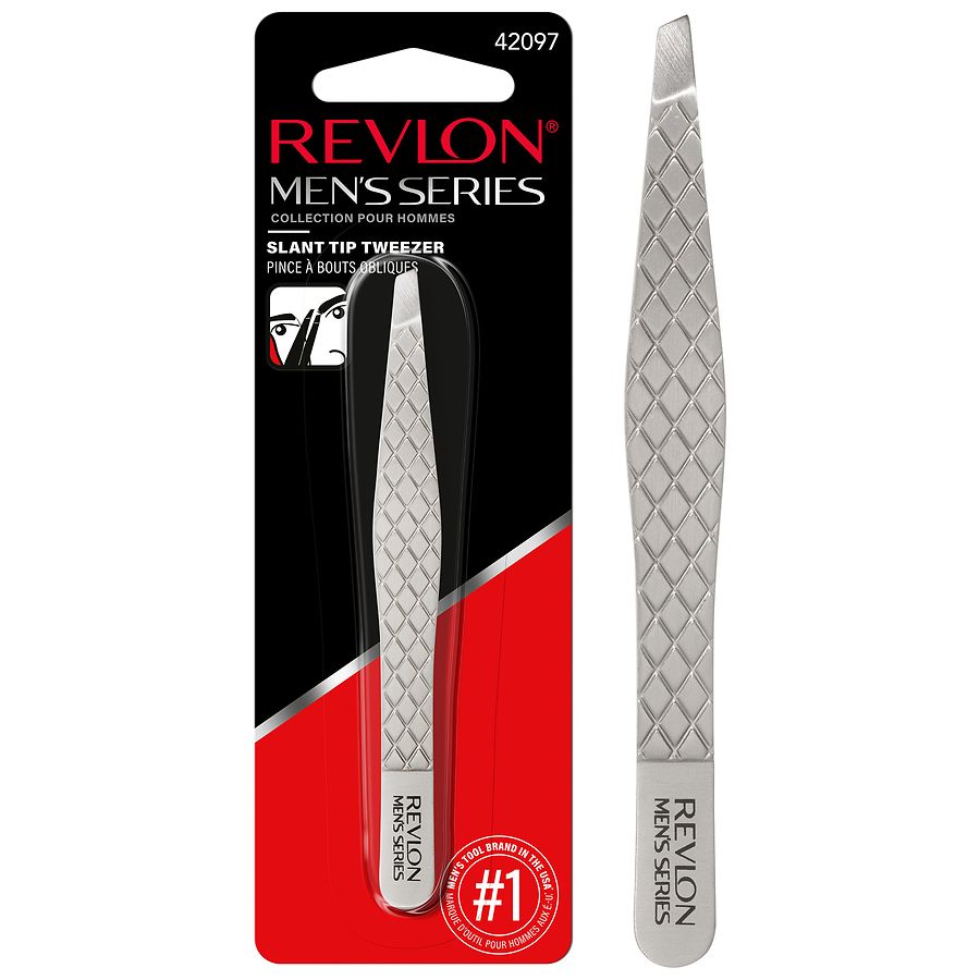Revlon Men's Series Slant Tip Tweezer