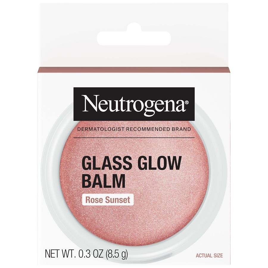Neutrogena Glass Glow Balm Highlighter, Rose Sunset