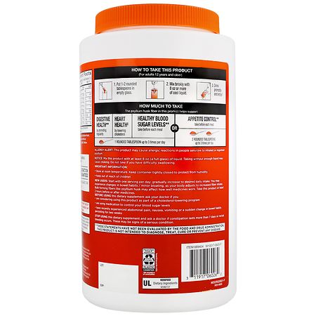 Walgreens Fiber Powder Orange | Walgreens