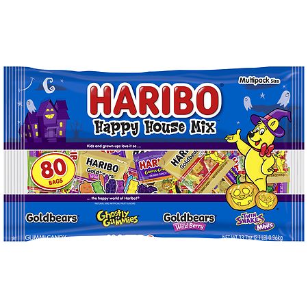 Haribo Happy House Mix Gummy Candy - 33.7 oz