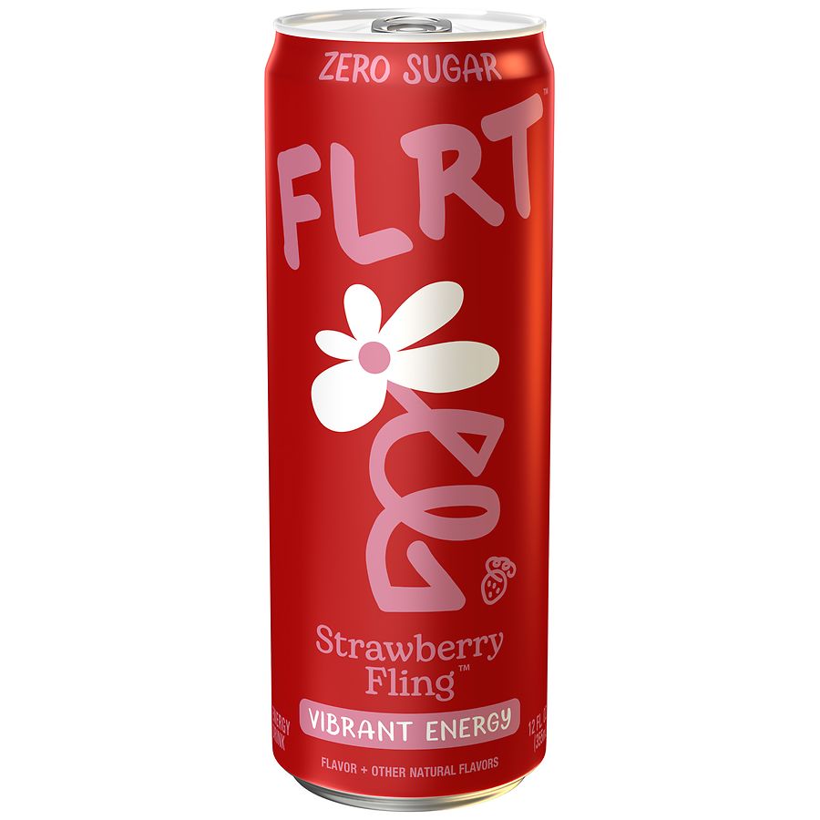 FLRT Energy Drink Strawberry Fling