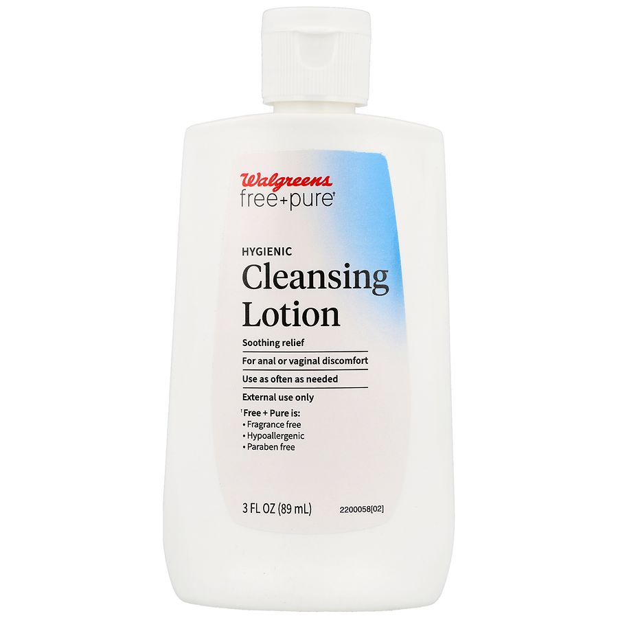Walgreens Free & Pure Hygienic Cleansing Lotion