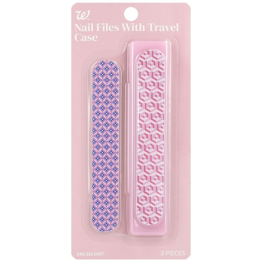 Walgreens Nail Files With Travel Case