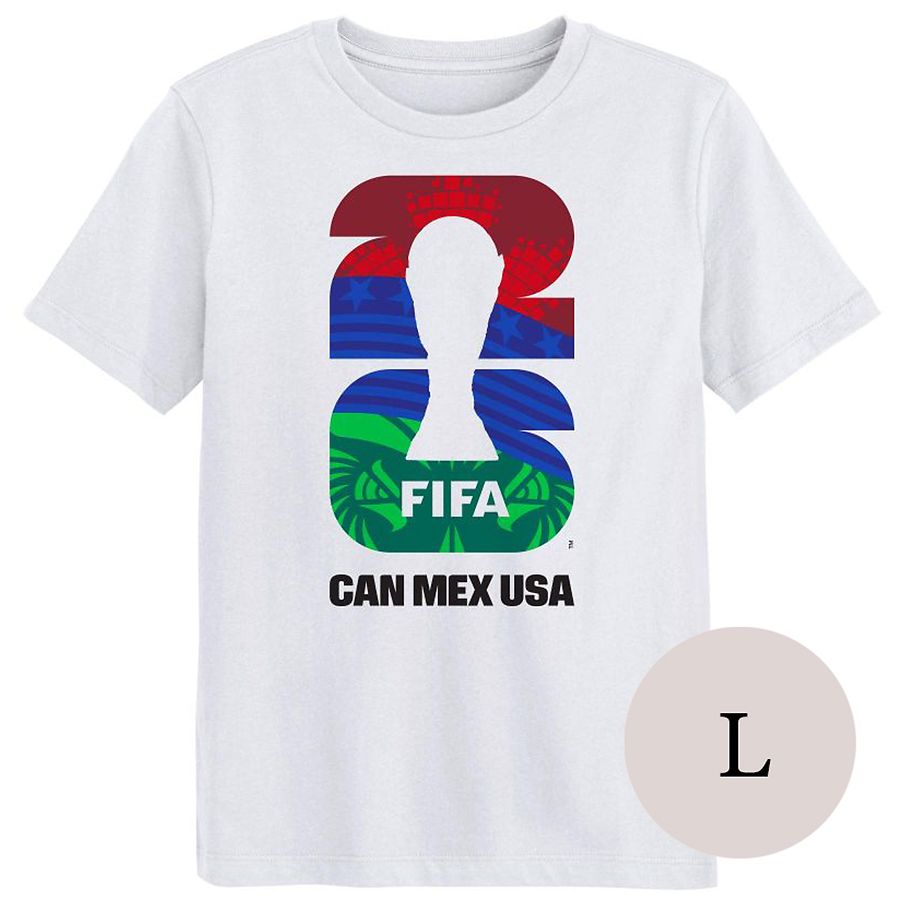 FIFA World Cup Men's North America Logo White T-Shirt | Walgreens