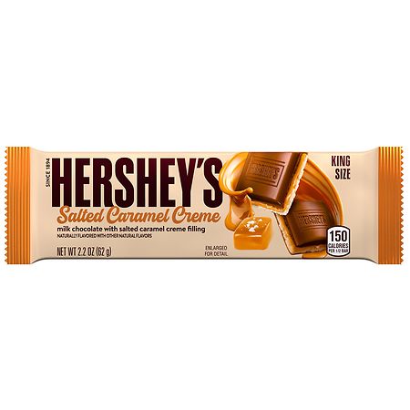 HERSHEY'S Salted Caramel Creme Milk Chocolate Bar