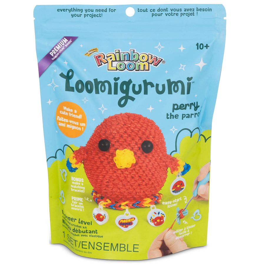 Rainbow Loom Loomigurumi Kit Parrot