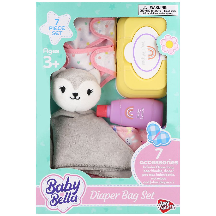 Playright Baby Bella Diaper Bag Set