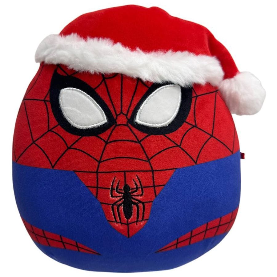 Squishmallows Santa Spiderman Squish 8 Inch Red