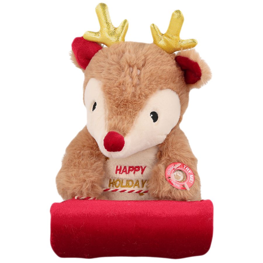 Playright Animated Reindeer with Sleigh