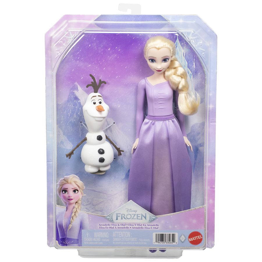 Disney Princess Frozen Arendelle Elsa & Olaf Doll & Figure