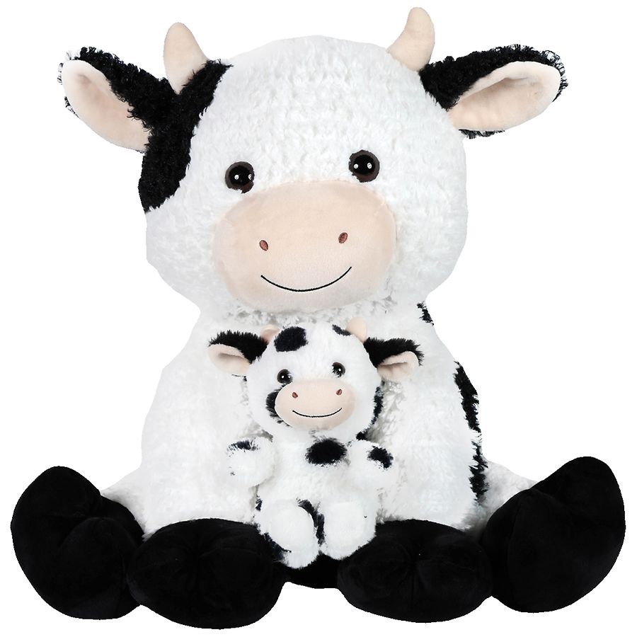 Playright Big & Little Cow Plush