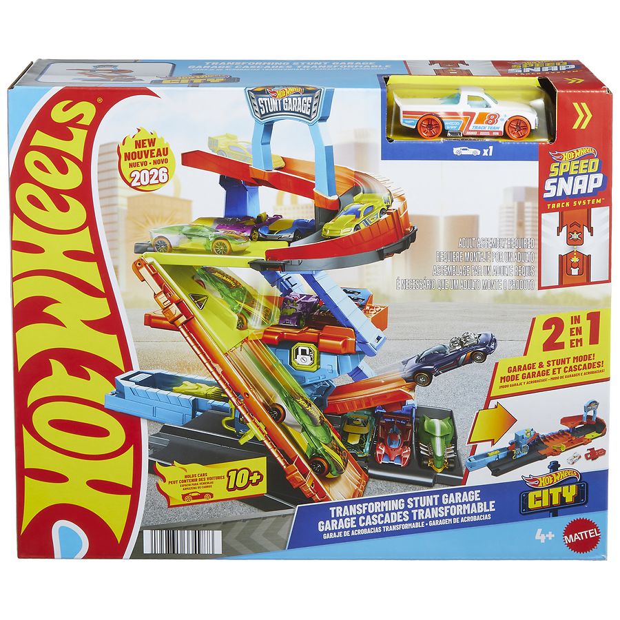 Hot Wheels Transforming Stunt Garage