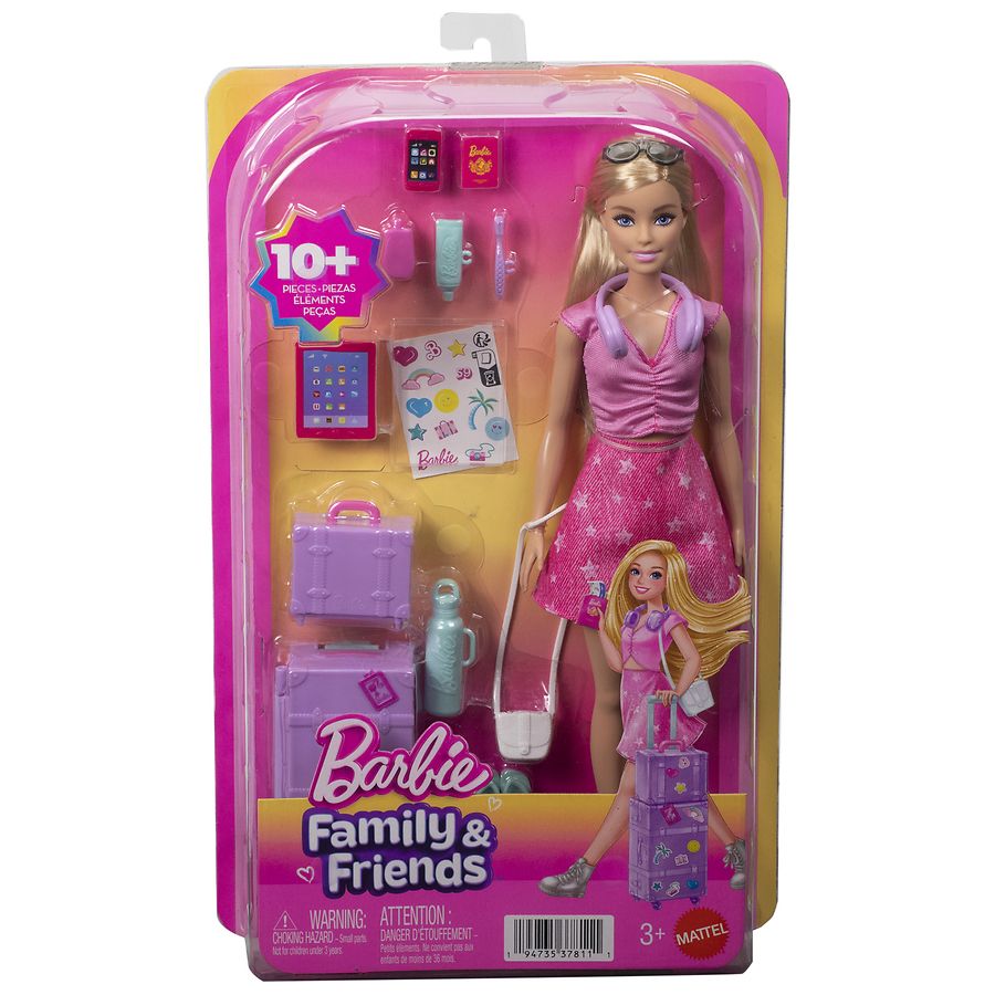 Barbie Family & Friends Malibu Doll & Accessories