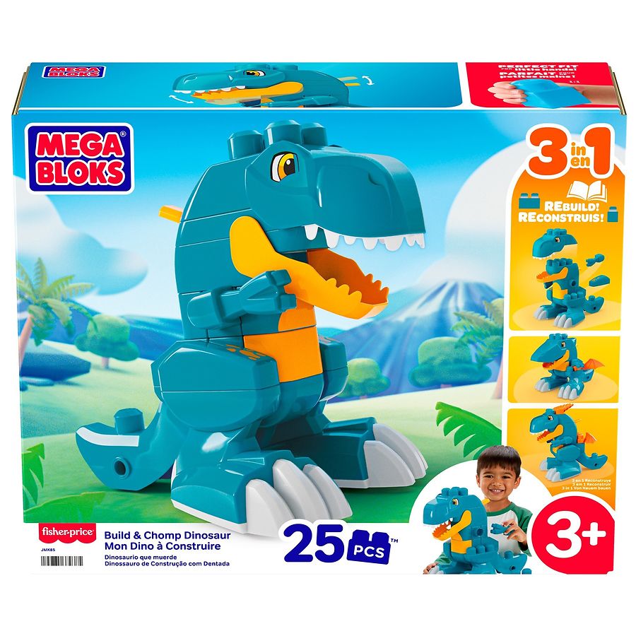 Mega Bloks Build & Chomp Dinosaur