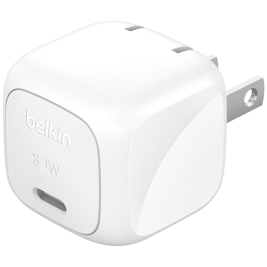 Belkin Compact USB-C Wall Charger 30W White