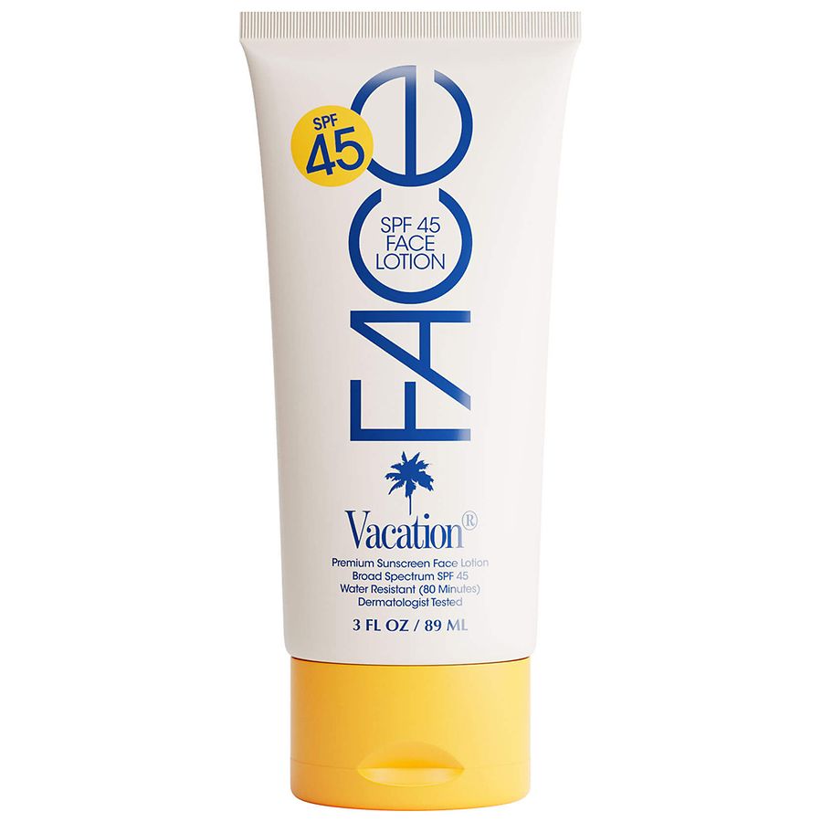 Vacation Classic Face Sunscreen Lotion SPF 45