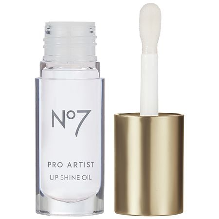 No7 Pro Artist Lip Shine Oil 0.20 fl oz - Clear Glaze