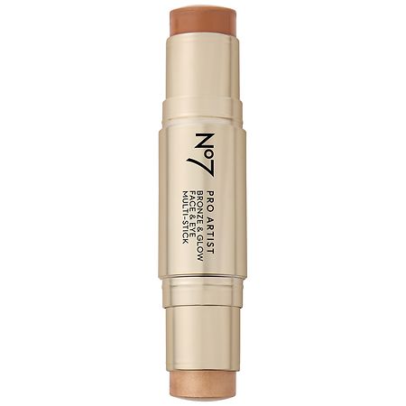 No7 Pro Artist Bronzer Highlighter Multistick - 0.18 oz x 2 pack