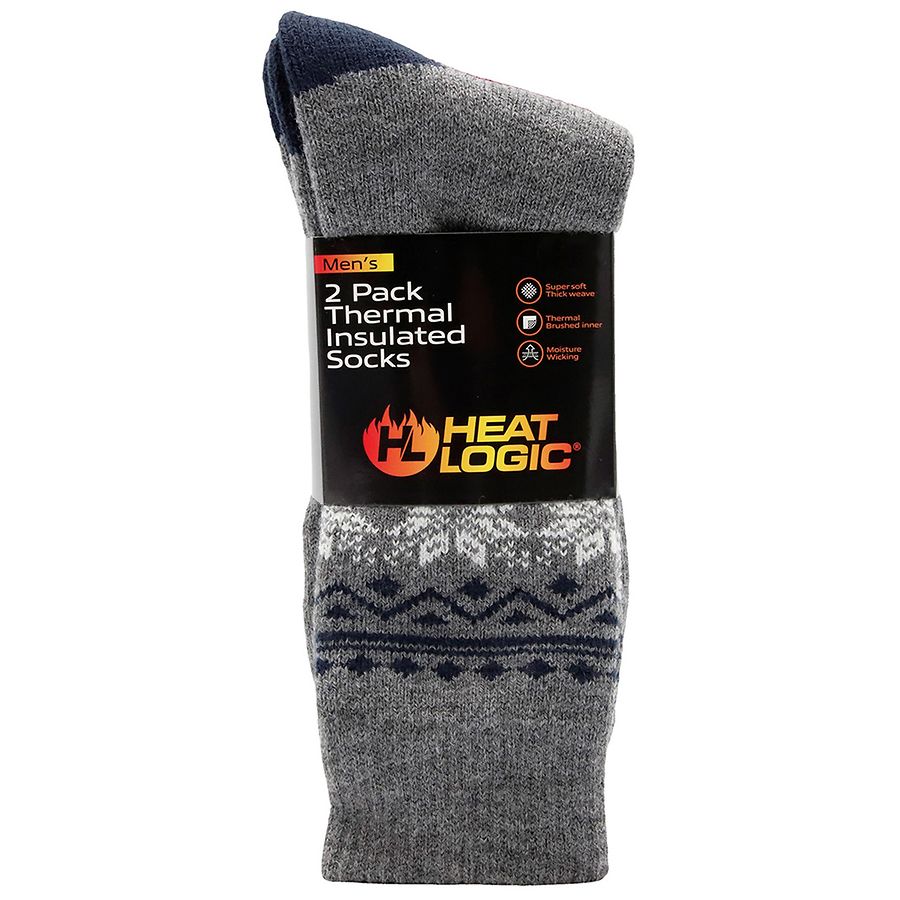 Heat Logic Men's Thermal Insulated Socks