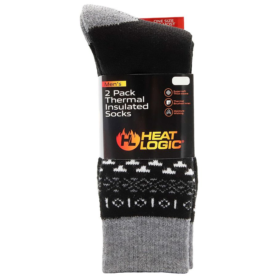 Heat Logic Men's Thermal Insulated Socks