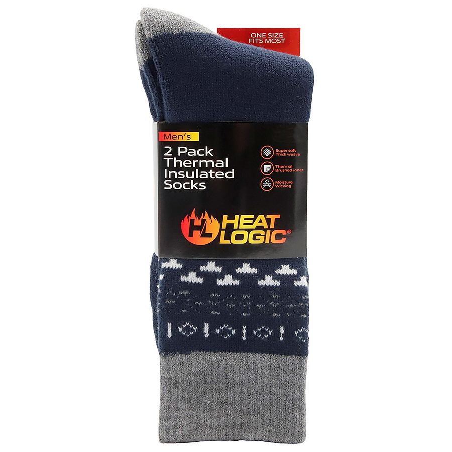 Heat Logic Men's Thermal Insulated Socks