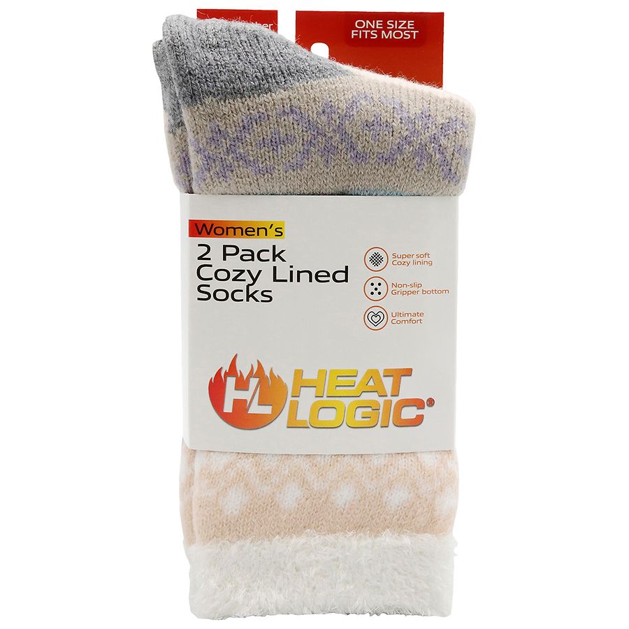 Heat Logic Women's Cozy Lined Socks