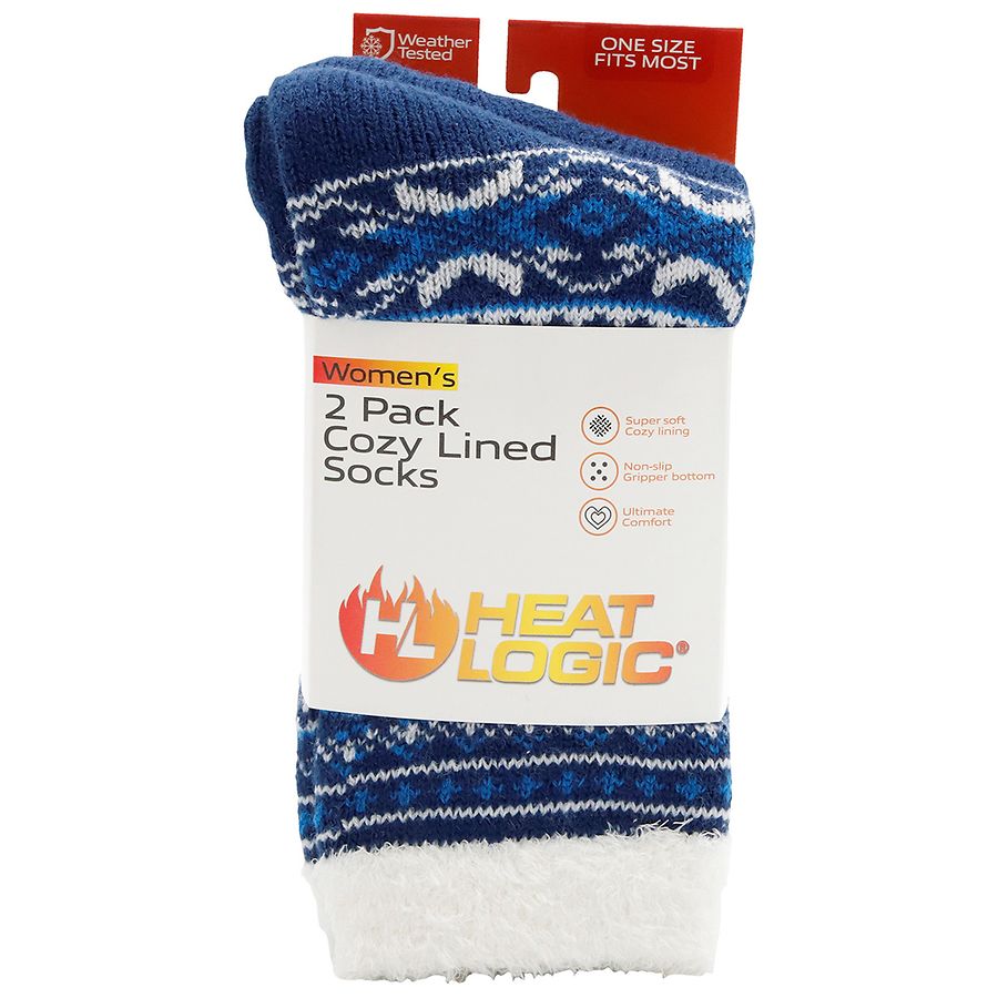 Heat Logic Women's Cozy Lined Socks