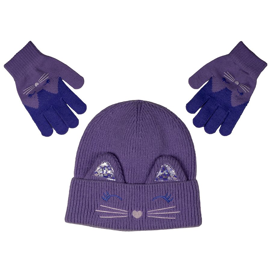 Accessory Innovations Cat Beanie And Glove Set