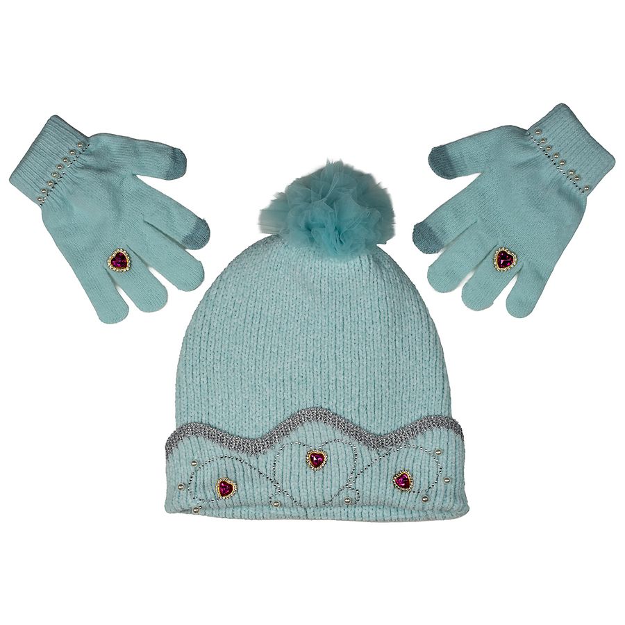 Accessory Innovations Princess Beanie And Glove Set Mint