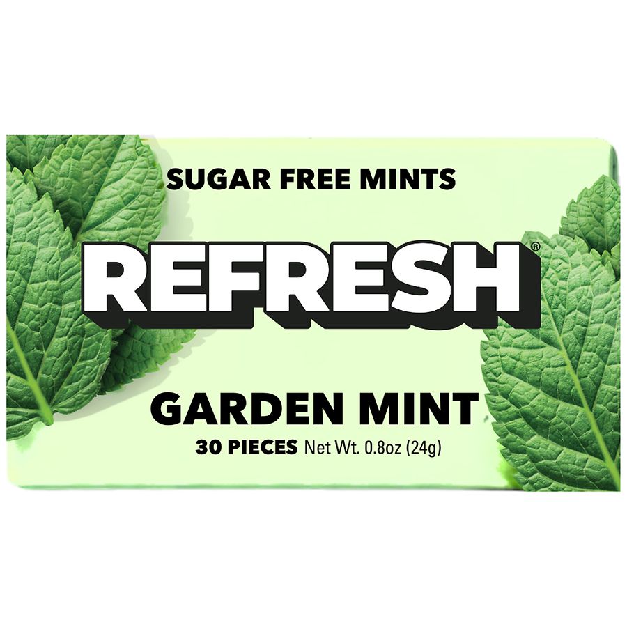 Refresh Sugar Free Mints Garden Mint