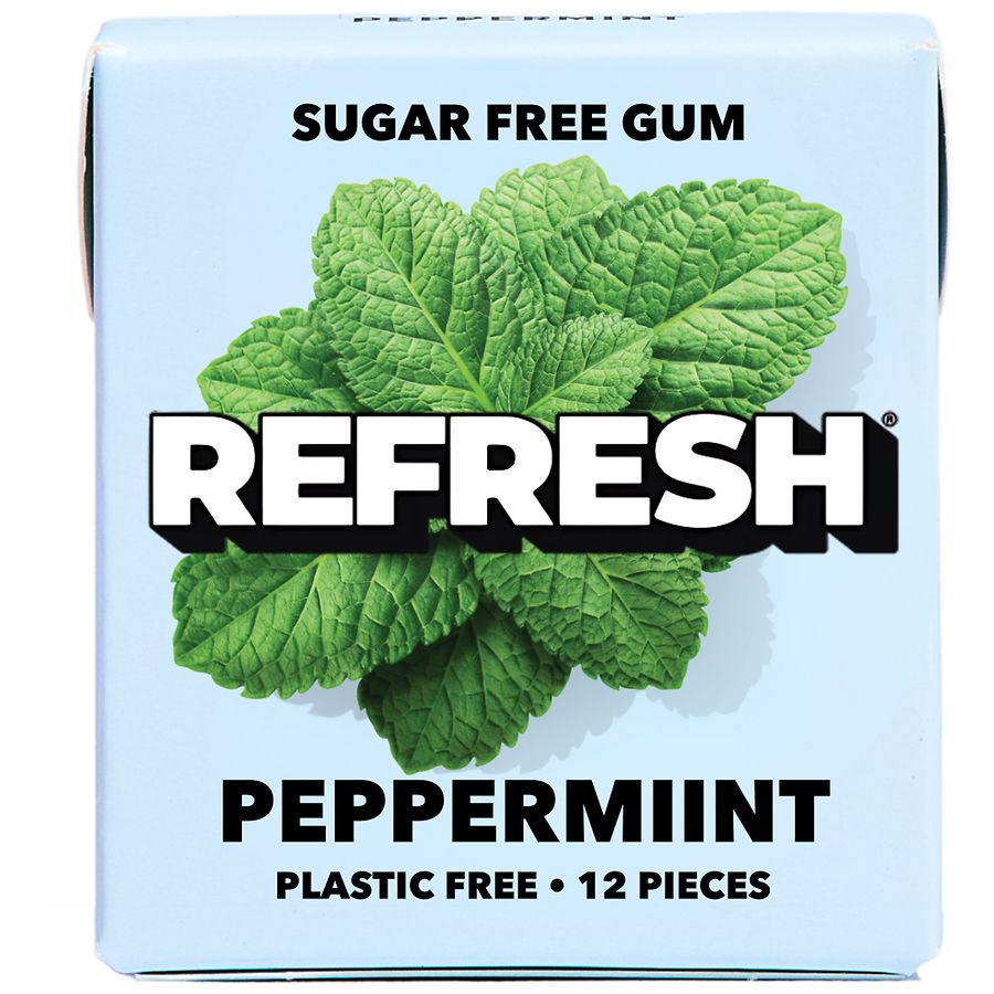 Refresh Sugar Free Gum Peppermint