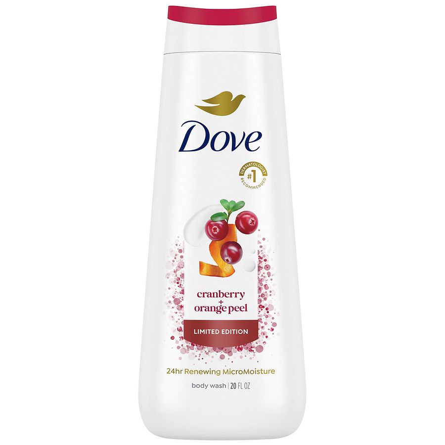 Dove Body Wash Cranberry & Orange Peel