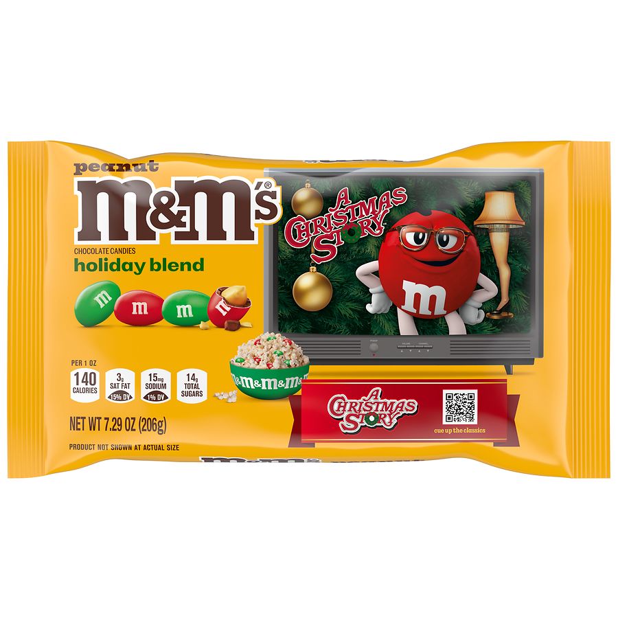 M&M's Chocolate Candies, Holiday Blend Peanut