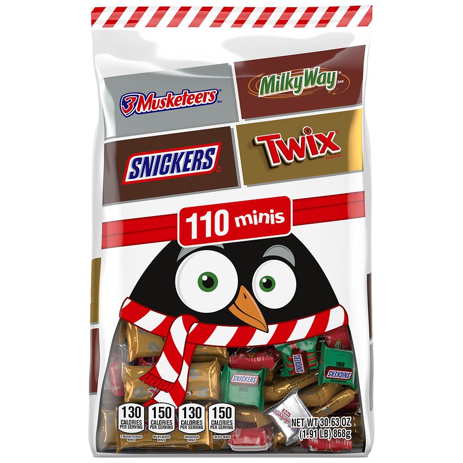 Wrigley's Milk Chocolate Candy Christmas Variety Pack
