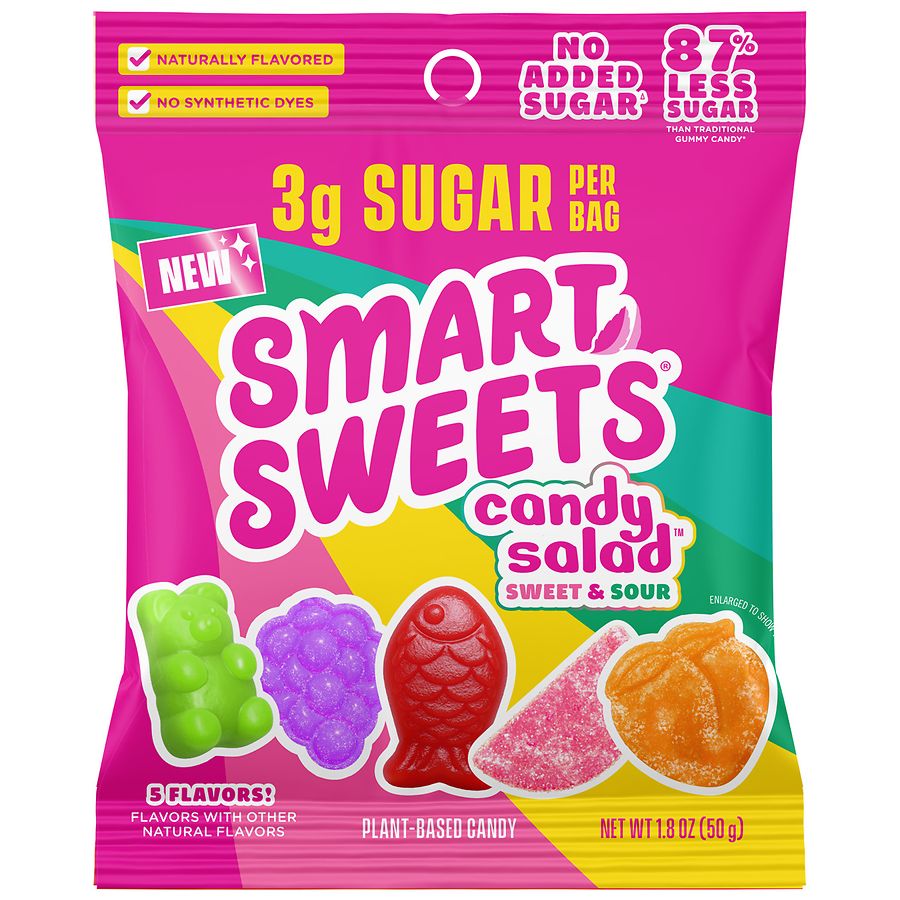 SmartSweets Sweet & Sour Candy Salad Assorted