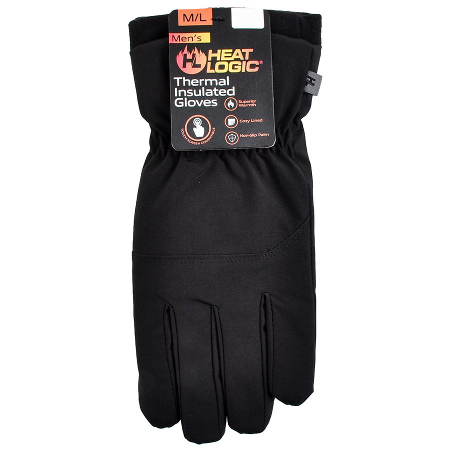 Heat Logic Men's Thermal Insulated Gloves M/L