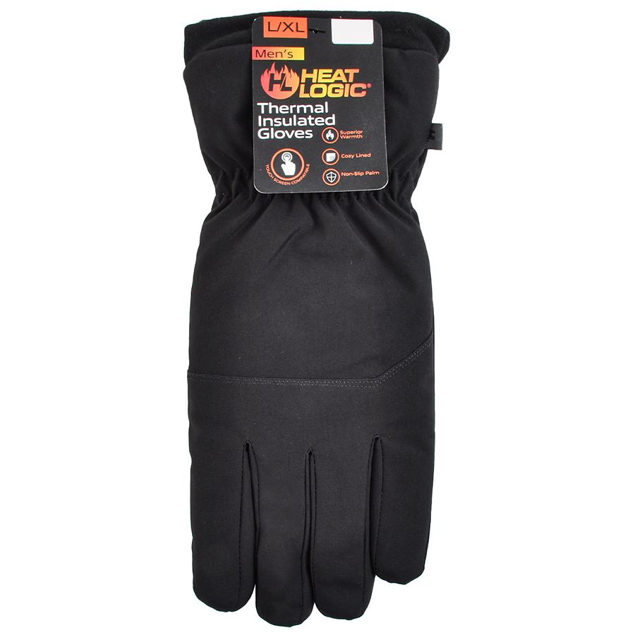 Heat Logic Men's Thermal Insulated Gloves L/XL