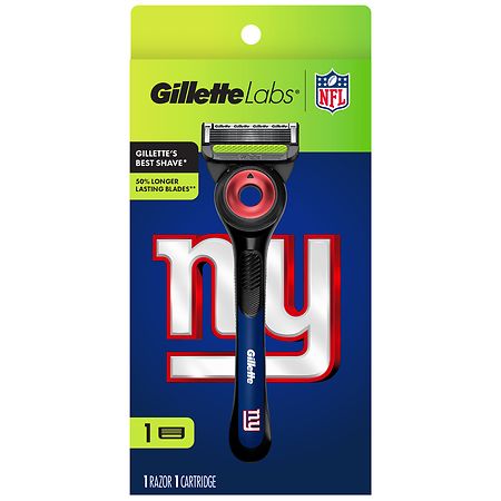 GilletteLabs Official Giants Licensed Razor for Men